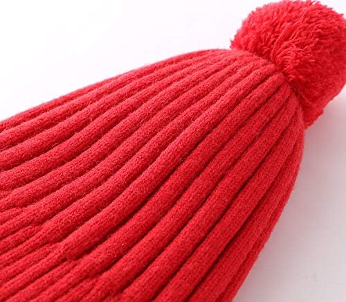 Casa preferir criança meninos crianças tricotar chapéu de inverno lã de lã de caveira forrada de caveira