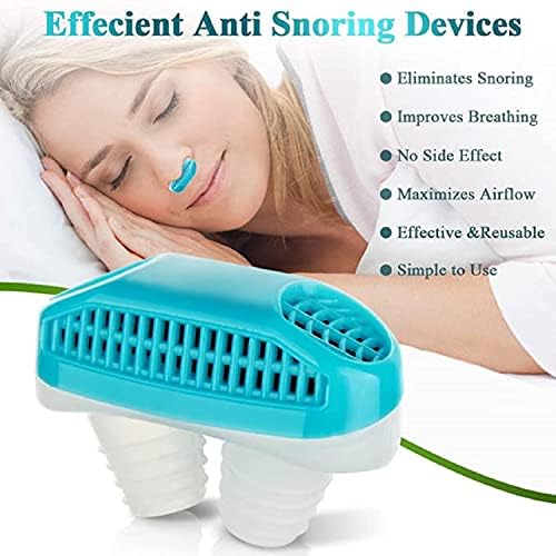 LA Minu - Dispositivos anti -roncos Purificador de ar do ar dilatadores nasais para parar de roncar, dilatadores do