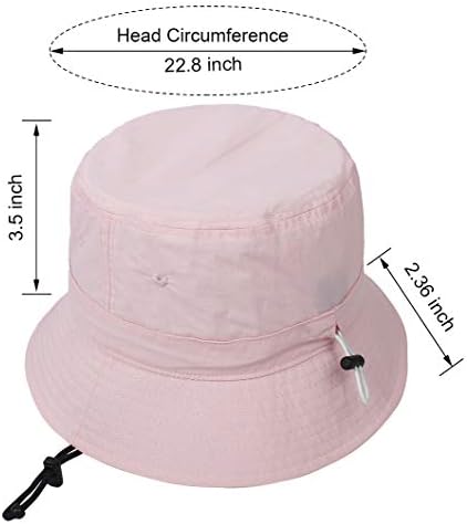 Muryobao Womens Bucket Sun Hat Hat Packable Viagem de Viagem de Verão Bapa de Pesca para Proteção UV ao ar livre UPF50+
