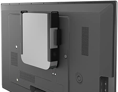 Premium Vesa Mac Mini Mount - CTA Secure Secure Wall Mount Solder, Montagem da mesa, Montagem do monitor para o Mac mini