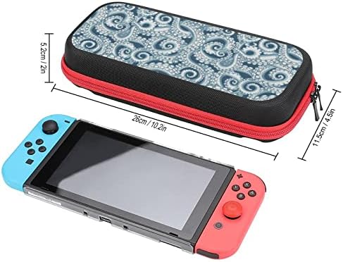 Caixa de transporte de padrão de polvo para sacola impressa compatível com a caixa de armazenamento Nintendo Switch