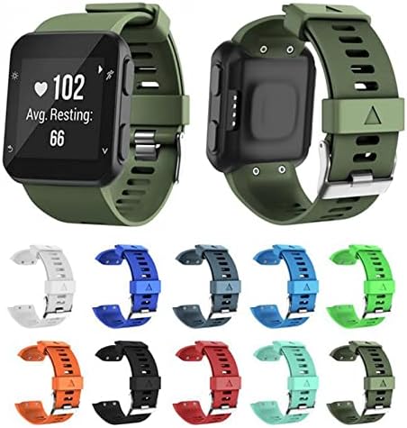 Coeepmg substituto de pulseira silicagel strap de pulso macio para garmin Forerunner 35 Moda Smart Watch Watch Watchband Bracelet