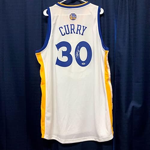 Stephen Curry assinou Jersey PSA/DNA Golden State Warriors autografados