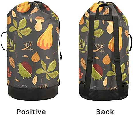 FAST FOILS BACA DE Ação de Graças de Ação de Graças Backpack de Lavanderia Pesada com alças de ombro Handles Travel Saco