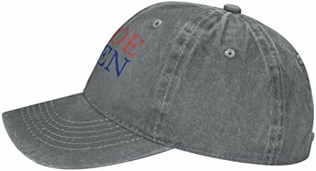 Eu amo Biden Hat Hat Cowboy Baseball Hats Vintage Casual Trucker Cap preto para homens