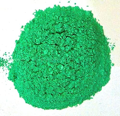 Green neon elétrico - carbonato de cobre cobre carbonato cúprico - cor de pigmentos de cerâmica cor de grama de barra de barro na Alemanha)