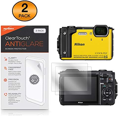 Protetor de tela para Nikon Coolpix W300-ClearTouch Anti-Glare, Antifingerprint Film Matte Skin para Nikon Coolpix W300