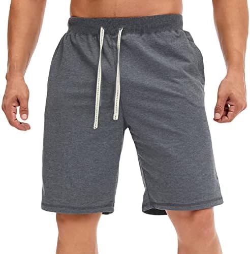 Treino masculino com shorts de ginástica leves atléticos Protection Protection Running Sports Sports com bolsos