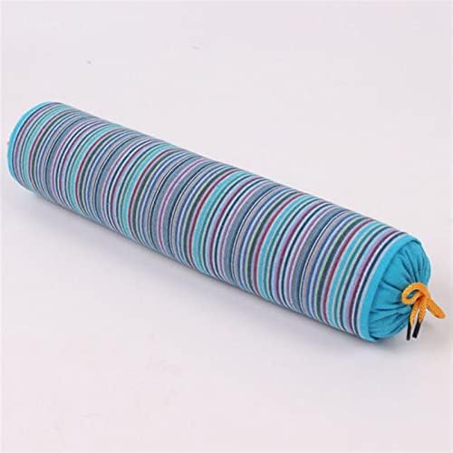 Geltdn Stripe Yoga travesseiro cervical velho pano grosso travesseiro de trigo sarraceno travesseiro de pescoço