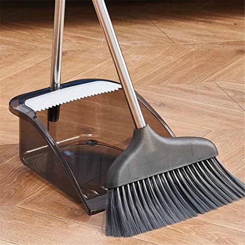 Vassouras de limpeza de piso Slnfxc para pó de poeira house sweeper ladrapa e scoop define o coletor de lixo mágico borracha