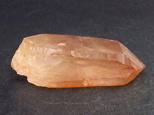 Cristal de quartzo de tangerina do Brasil - 1,8 - 18,9 gramas