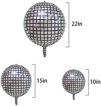 Glasnes 8 peças Balões de bola de disco