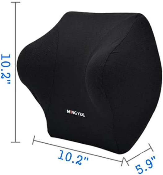 Travesseiro de apoio de cabeça de carro de chorong com fornecedor de espuma de memória de couro genuíno preto