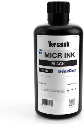 Versaink-nano micm tinta -20.000 ml-tinta magnética para impressoras de verificação e jatos de tinta all-in-one, micro