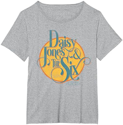 Daisy Jones e a camiseta do logotipo do Six - Vintage Circle