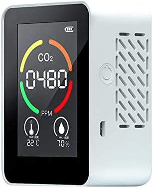 Monitor de qualidade do ar formaldeído CO2-TVOC Tester Temperatura Medidor de umidade K1N0 XB6