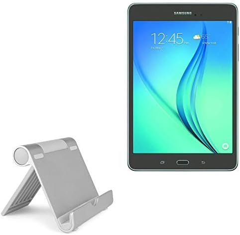 Suporte de ondas de caixa e montagem compatível com o Samsung Galaxy Tab A 8.0 - Stand de alumínio VersaView, portátil e vários