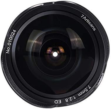 7artisans 7,5mm f2.8 ii lente peixe lente APS-C 190 ° Lente fixa manual de grande angular, compatível com câmera X-Mount