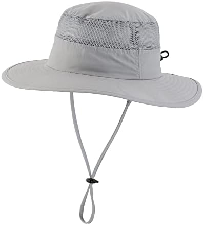 Casa prefira upf50+ crianças criança chapéu de sol para meninos meninas larga largura de chapéu de pesca
