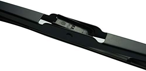 Par de lâmina limpador de 32 polegadas para RV ou motorhomes com gancho padrão de 9 mm ou 12 mm. Vem com 2 recargas extras