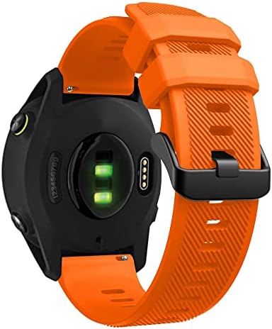 Daikmz Sport Silicone Watch Band Strap para Garmin Venu 2, Forerunner745, Vivoactive 4, Fenix ​​Chrons, pulseira de 22 mm