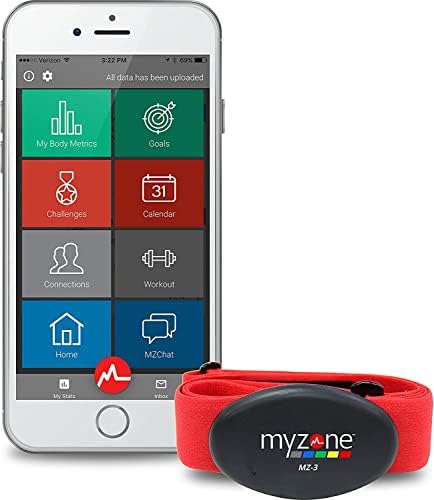 MyZone MZ-3 Atividade Física Straps de tira cardíaca Monitor de freqüência cardíaca
