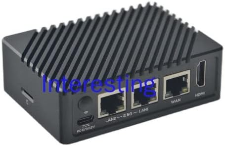 Nanopi R5S Router RK3568 Conselho de Desenvolvimento Openwrt A55 2,5g Gigabit Ethernet Port -