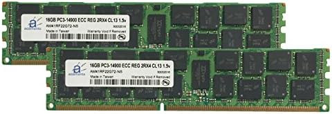 Atualização de memória do servidor Adamanta 32GB para Dell PowerEdge R720XD DDR3 1866MHz PC3-14900 ECC registrado 2RX4 CL13