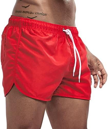 Ymosrh vestido shorts para homens calças casuais de praia masculino Impresso à prova d'água Five Pants Swim Swort Dress