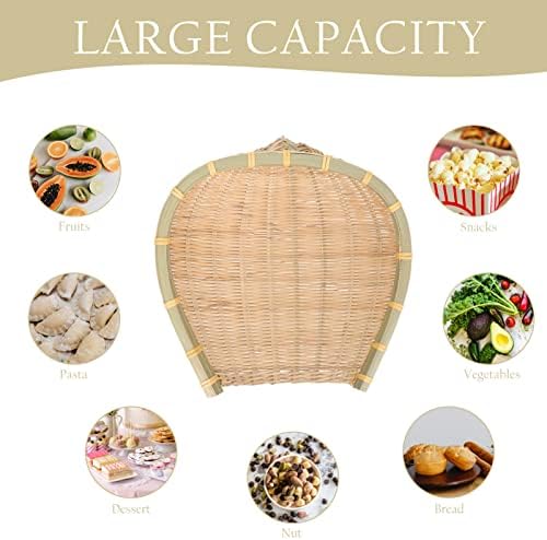 Ganazono tecido de madeira cesta natural Handmade cesto cesto u forma