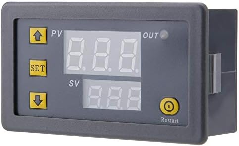 Sensor de termostato FTVogue W3230 DC 12V 24V 220V LED Digital Termostat Sensor Termostat Sensor Meter [DC12V], termostato