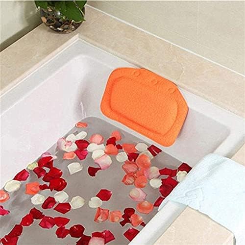 Os travesseiros de banho Zyqdrz são banheiros macios e impermeáveis, almofadas de cabeça sem deslizamento, travesseiros
