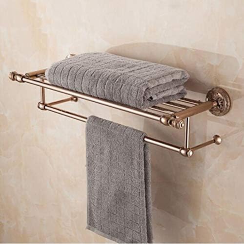 Rack de toalha de ouro, toalha de toalha, hardware do banheiro pingente de toalheiro pendurado toalha pendurado com toalha