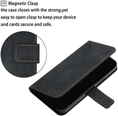Yopinp Campatible com o caso Samsung Galaxy A20, Caixa da carteira Galaxy A30 com suporte de cartão de proteção de couro