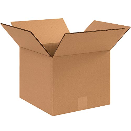 Caixas pesadas de transporte caja, 12 x 12 x 10 , kraft, 25/pacote