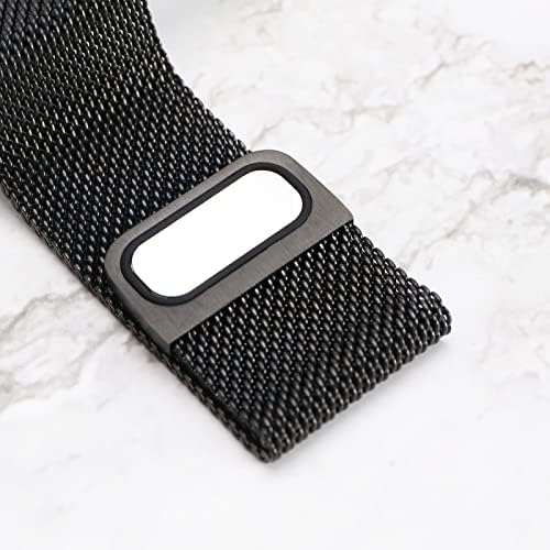 Relógio magnético Strap compatível com Fitbit Versa 3 para 140-216mm/5.5-8.5 polegadas Tamanho do pulso Metal Mesh