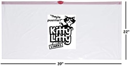 Cat Litter Box Liners 10 contagem jumbo pesado