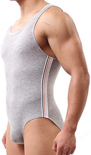 Wowhomme Brand Modal Sexy Man's Leotard Rouphe Salpsuits Vest WH10