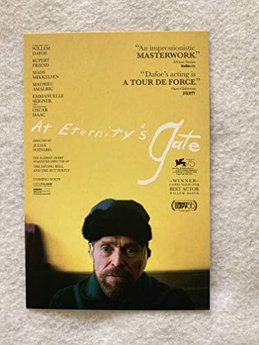 No filme original da Eternity Gate- D/s Post-Card 4 X6 2018 Vincent van Gogh Willem Dafoe