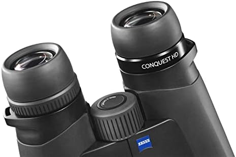 Zeiss Conquest HD Binoculars Compact com vidro revestido à prova d'água LotUtec T* HD para obter uma clareza ideal em todas as condições