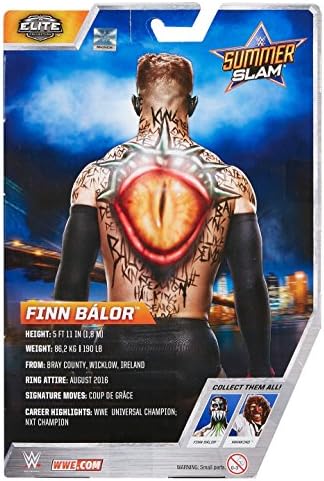WWE Finn Balor Elite SummerSlam Action Figura