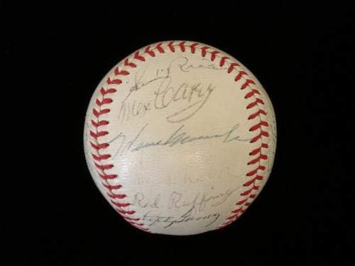 Hall da Fama do beisebol 15X Autografado NL Baseball - JSA LOA - Bolalls autografados