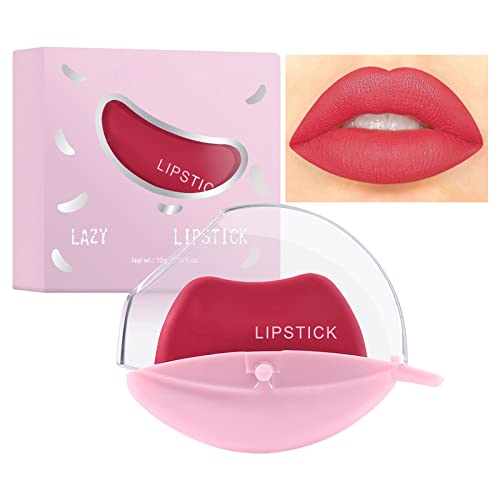 15 Cor População preguiçosa Batom vermelho Conjunto Lady Lady Lazy Lazy Pigment Velvet Lipstick Makeup Portable fácil de aplicar