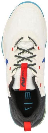 Nike Unisex Air Max Alpha Trainer 5 - Sapato de treinamento em estilo de malha de renda - fora de branco/azul