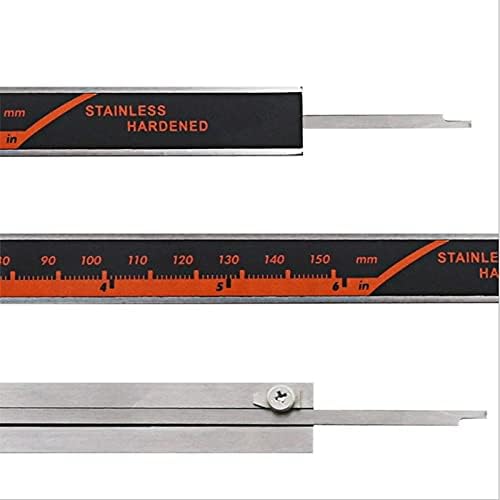 Sdfgh vernier pinça de 6 polegadas LCD Digital 0-150mm Micrômetro de medição de alta precisão de alta precisão Micrômetro