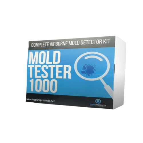 Pure Products Molde Tester 1000 - Kit de teste de molde transportado pelo ar DIY para casa - Análise de laboratório especiada