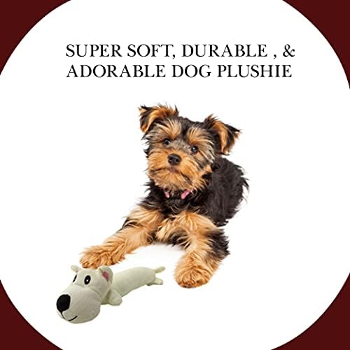 Minoody Dachshund de cachorro de pelúcia de pelúcia de cachorro chiados - filhote de cachorro brinquedos de pelúcia