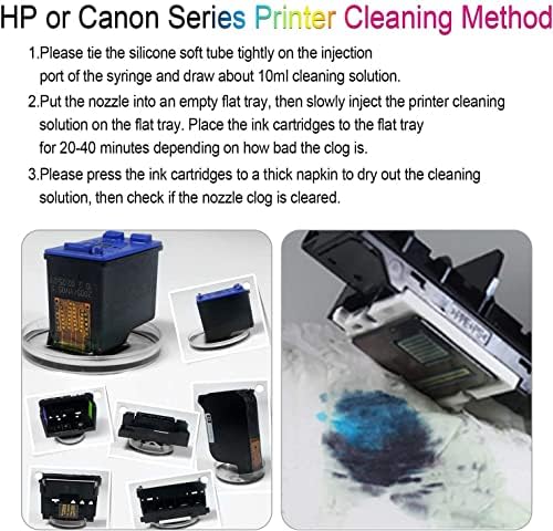 Impressoras Jack Solução de Kit de Limpeza do cabeçote de impressão para o irmão HP OfficeJet 8610 8600 8620 6600 5520