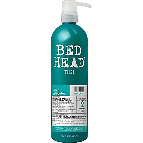 Tigi Bed Head Urban Anti+Dotes Recovery Shampoo, 25,36 onça, multi