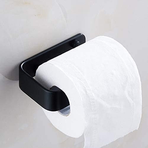 Seasd Black Paper Holder Space Aluminium Paper Tootomers WC Cozinha Documentos de Banheiro Hardware do banheiro